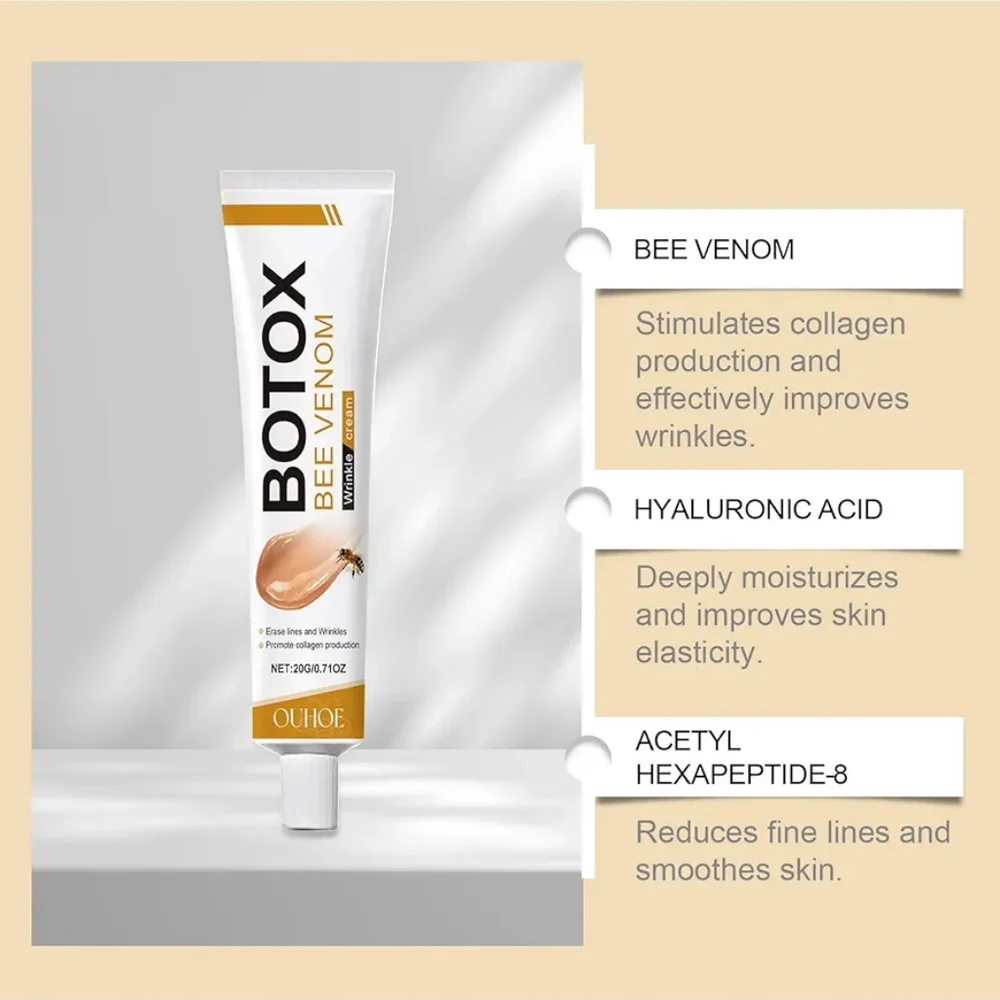 Botox Bee Venom Wrinkle Removal Cream Wrinkle Removal Firming Moisturizing 2 Pk
